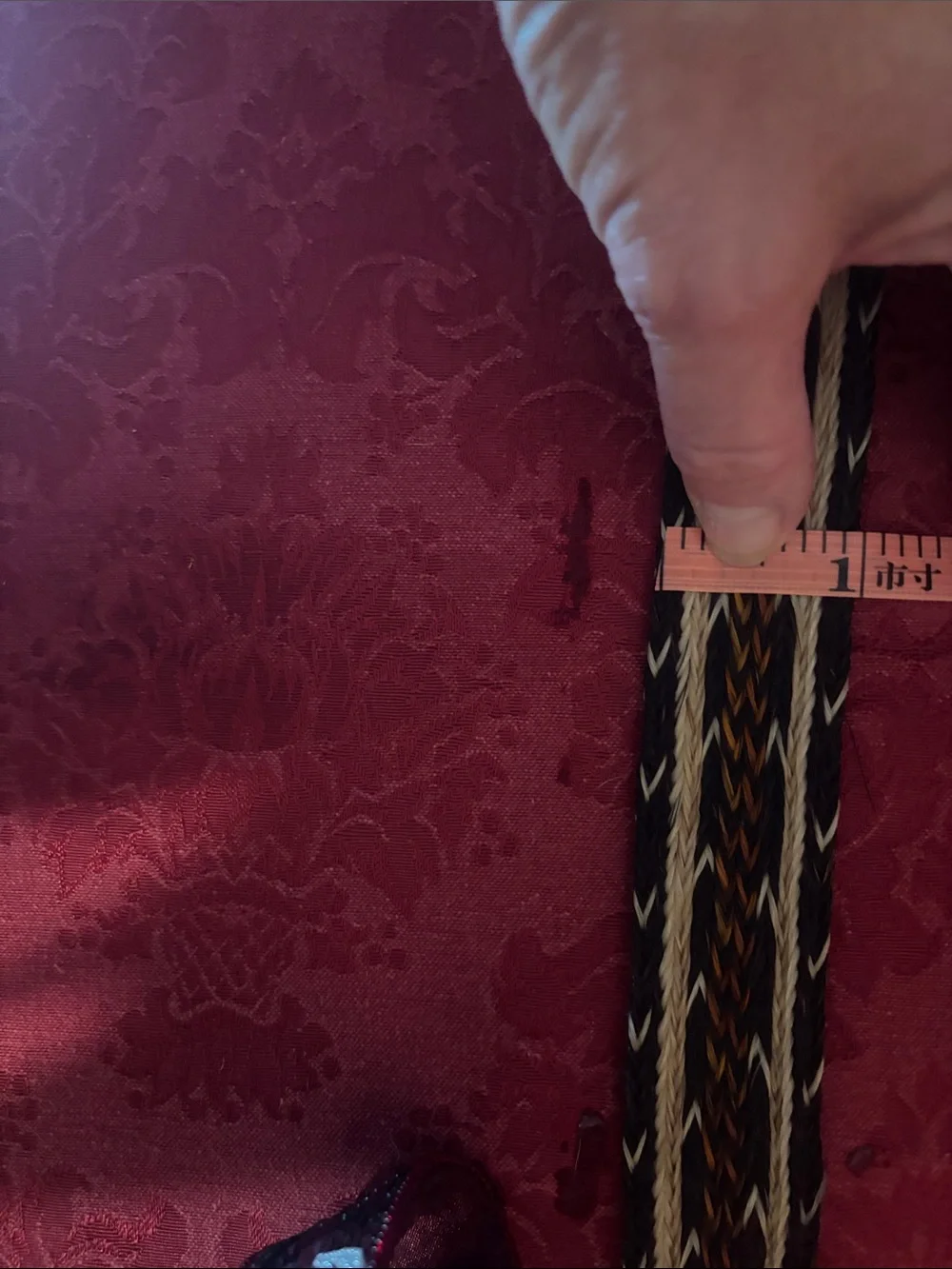 Handwoven Leather & Braided Belt in Black and Tan